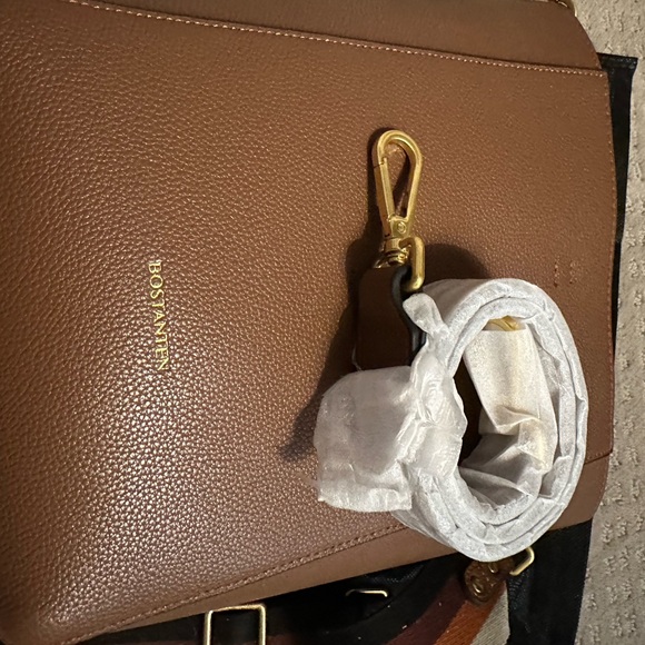 Bostanten Brown bucket crossbody Bag - Picture 3 of 6